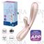 Vibrador con efecto de calor para estimular el punto g y el clitoris